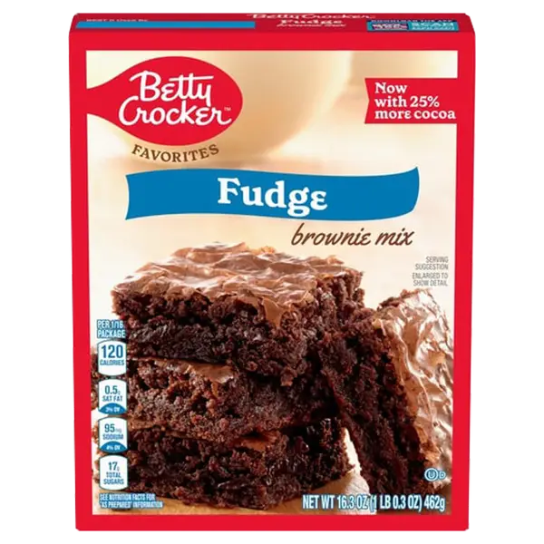 Betty Crocker Melange a Brownies Fudge