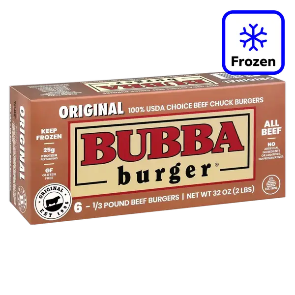 Bubba Burger Original (6 galettes de boeuf)