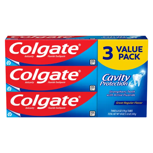 Colgate Cavity Protection (pack de 3)