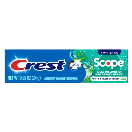 Crest + Scope Dentifrice Blanchissant
