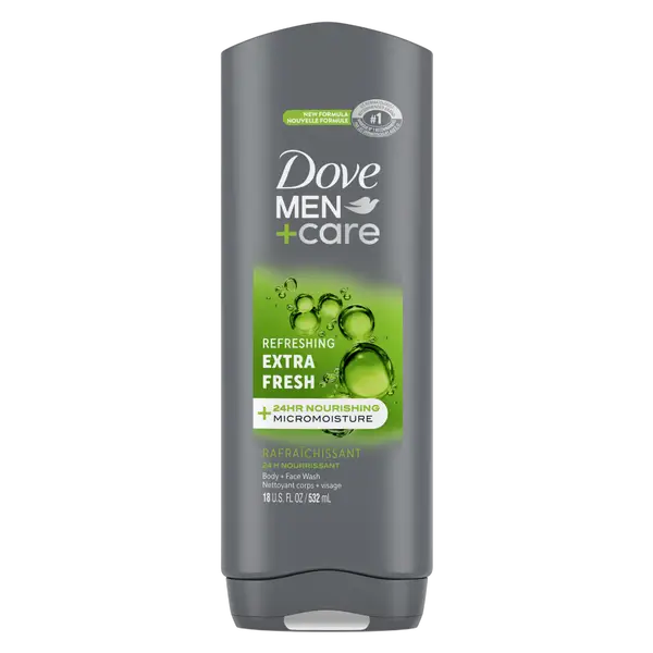 Dove Men+Care Extra Fresh Nettoyant Corps et Visage