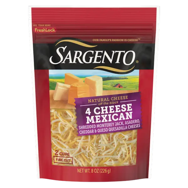 Sargento 4 Fromages Mexicains Rapes