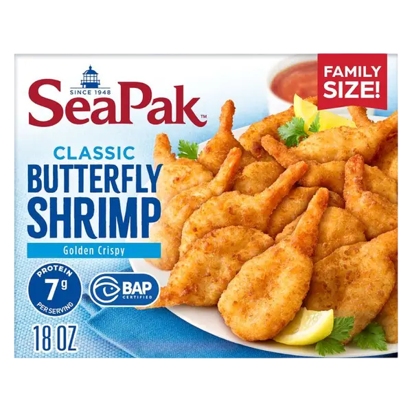 SeaPak Crevettes Papillon Classic