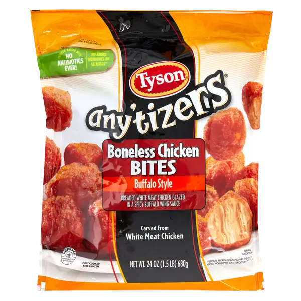 Tyson Any'tizers Bouchees de Poulet Buffalo